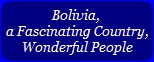 Read Fr. Thomas' Report on his visit to Bolivia